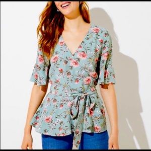 Floral LOFT blouse